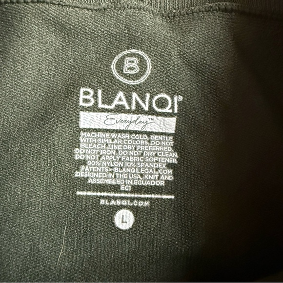 BLANQI everyday maternity leggings women’s large olive green - Picture 3 of 8